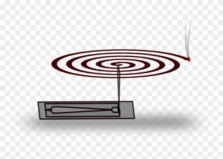 880x630 Mosquito Coil Vector Clipart