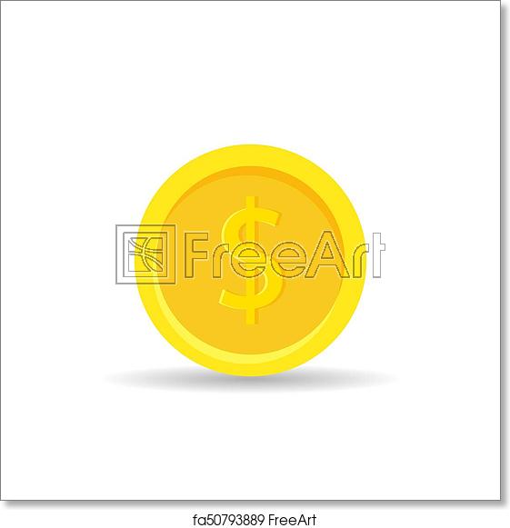 Free Art Print Of Golden Con Isolated On White Background 561x581 Free Art Print Of Golden Con Isolated On White Background