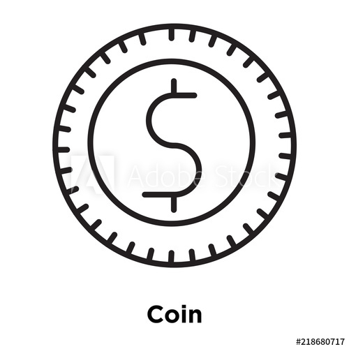 Con Isolated On White Background Simple And Editable Coin 500x500 Con Isolated On White Background Simple And Editable Coin