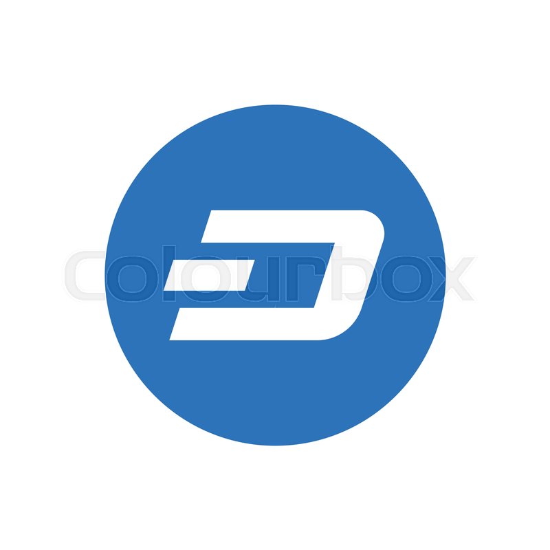 Dash Coin Symbol Logo Crypto Currency Stock Vector Colourbox 800x800 Dash Coin Symbol Logo Crypto Currency Stock Vector Colourbox