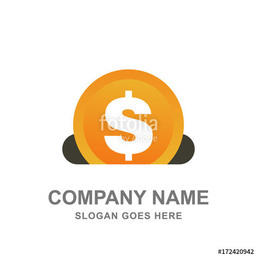 Money Saving Coin Bank Logo Vector Icon Stock Image And Royalty 500x500 Money Saving Coin Bank Logo Vector Icon Stock Image And Royalty