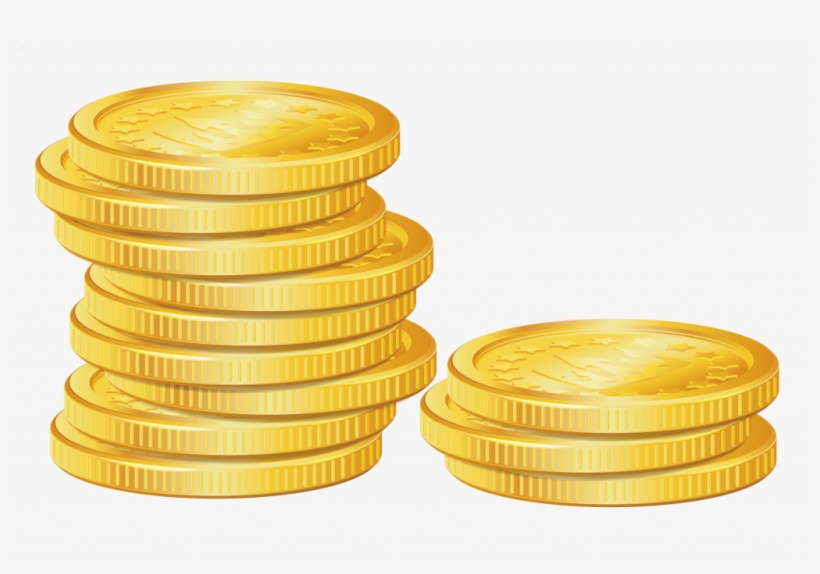 Coins Vector Gold 820x574 Coins Vector Gold