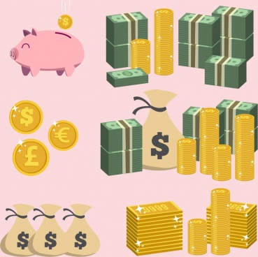 Money Stack Coins Vector Free Vector Download 369x368 Money Stack Coins Vector Free Vector Download
