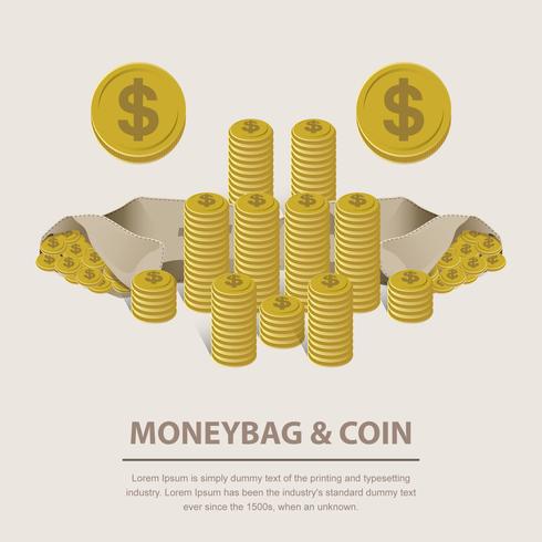 Sample Money Coin Vector Illustration Stock Images 490x490 Sample Money Coin Vector Illustration Stock Images