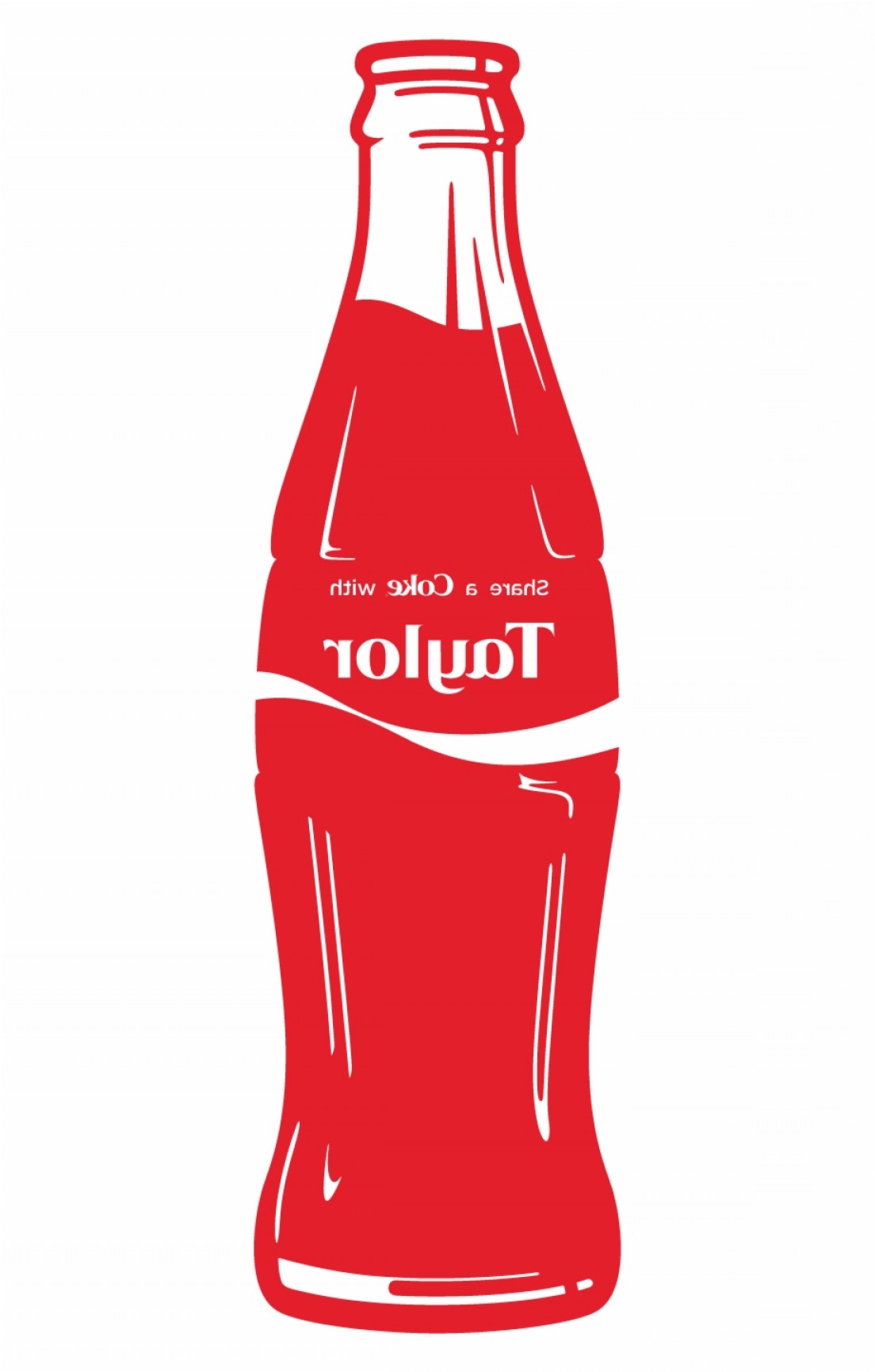 Coke Bottle Silhouette Vector at Vectorified.com | Collection of Coke