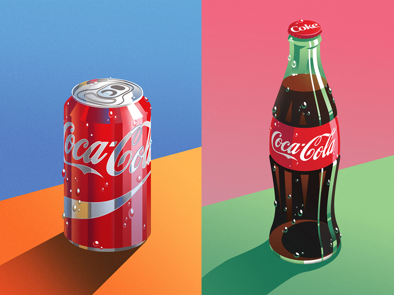 800x600 Coke Illustrations