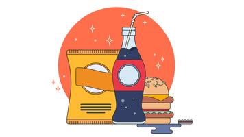 356x200 Cola Free Vector Art