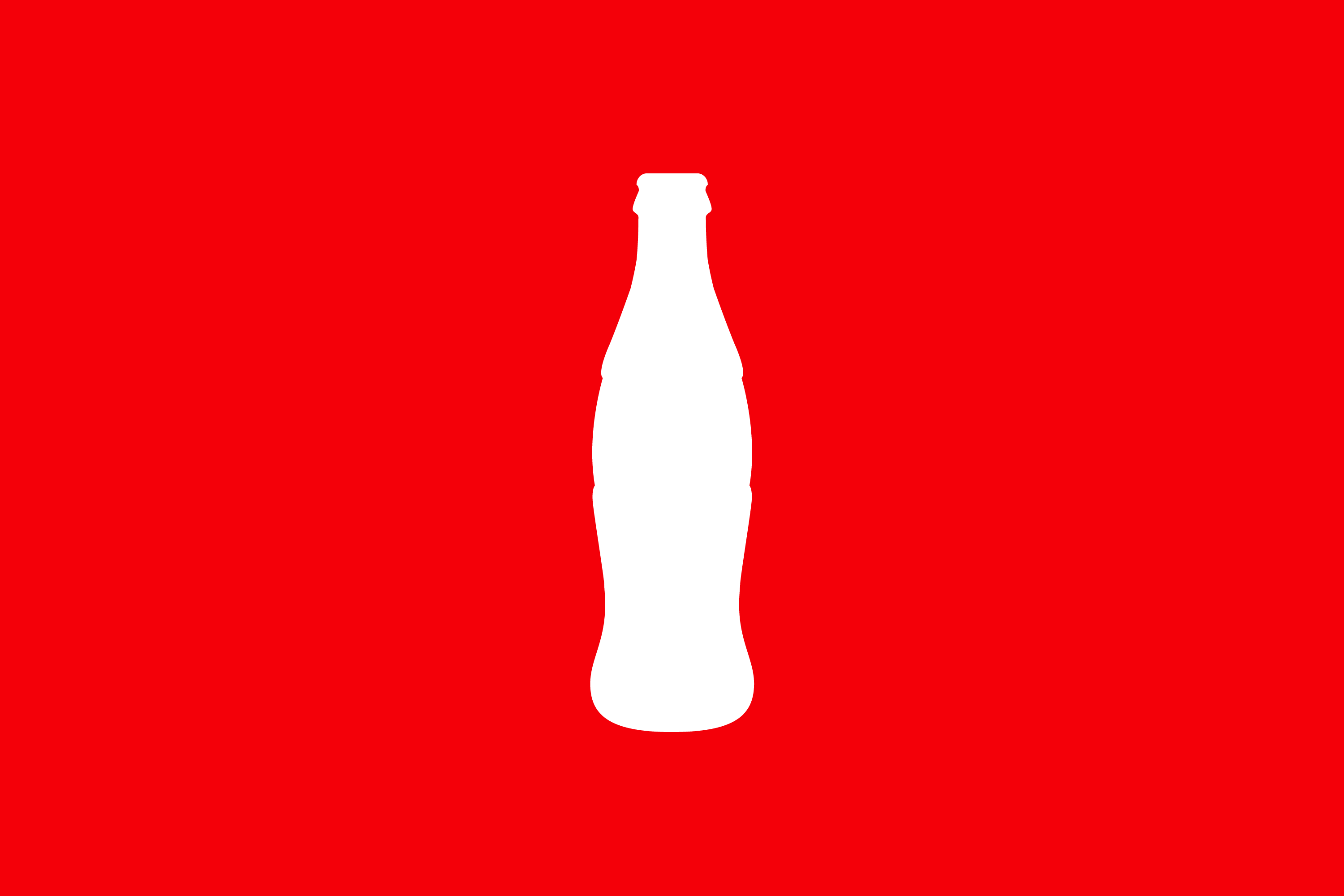 3000x2000 Collection Of 'coca Cola Bottle Silhouette' Download More Than