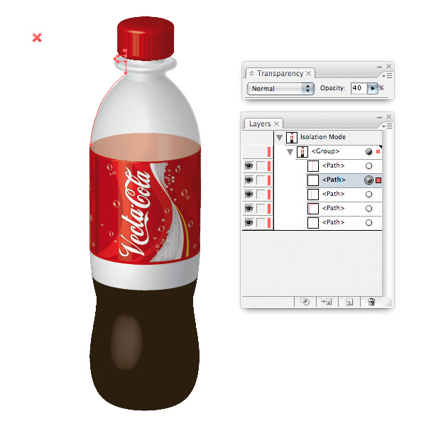 600x600 Working With Objects And Transparencies To Make A Vector Cola
