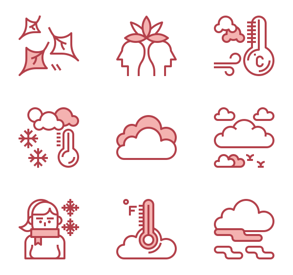 600x564 Cold Icons