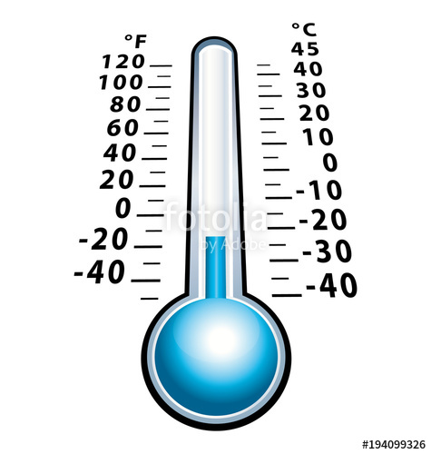 475x500 Frozen Thermometer With Negative Temperature Isolated Cold Vector