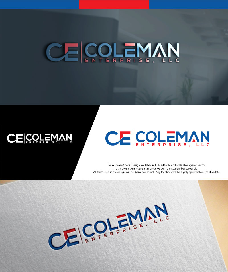 Modern, Bold, Local Trucking Logo Design For Coleman Enterprise 800x953 Modern, Bold, Local Trucking Logo Design For Coleman Enterprise