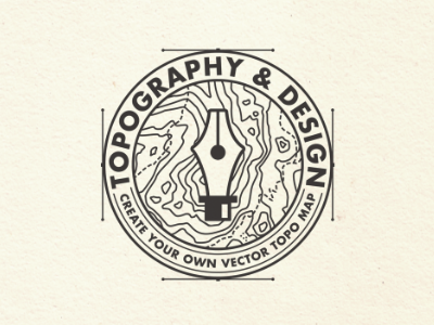 Topography Design Create Your Own Vector Topo Map Summer 400x300 Topography Design Create Your Own Vector Topo Map Summer