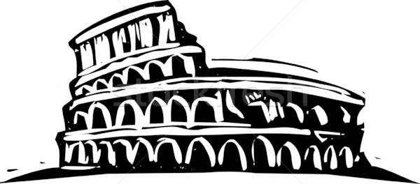 600x264 Rome Coliseum Vector Illustration Jeffrey Thompson