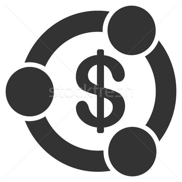 600x600 Financial Collaboration Vector Icon Vector Illustration Victor