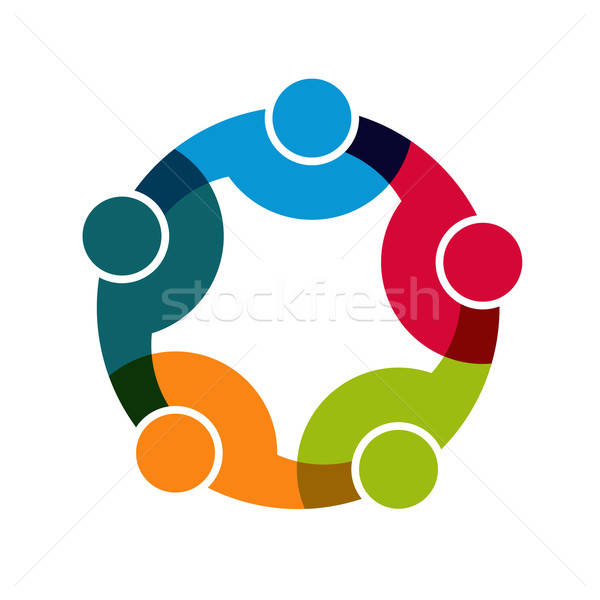 Teamwork Social Network, Group Of People Business Relationship 600x600 Teamwork Social Network, Group Of People Business Relationship