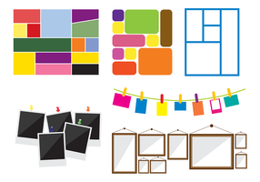 286x200 Photo Collage Free Vector Art