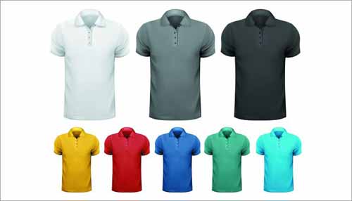 500x286 T Shirt Design Templates Sets Free Editable Vectors