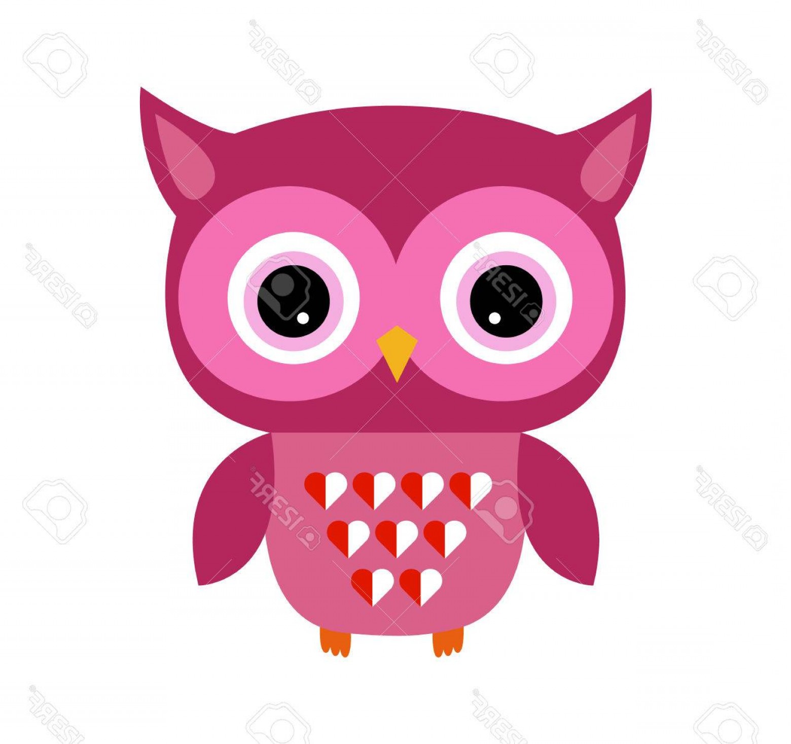 1560x1467 Girl Owl Vector Handandbeak