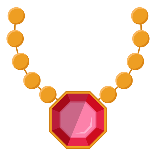 512x512 Pearl Necklace With Pendant Vector