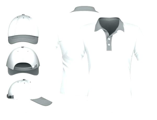 600x460 Collar Shirt Template