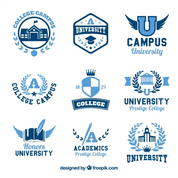 College Logo Vector at Vectorified.com | Collection of College Logo ...