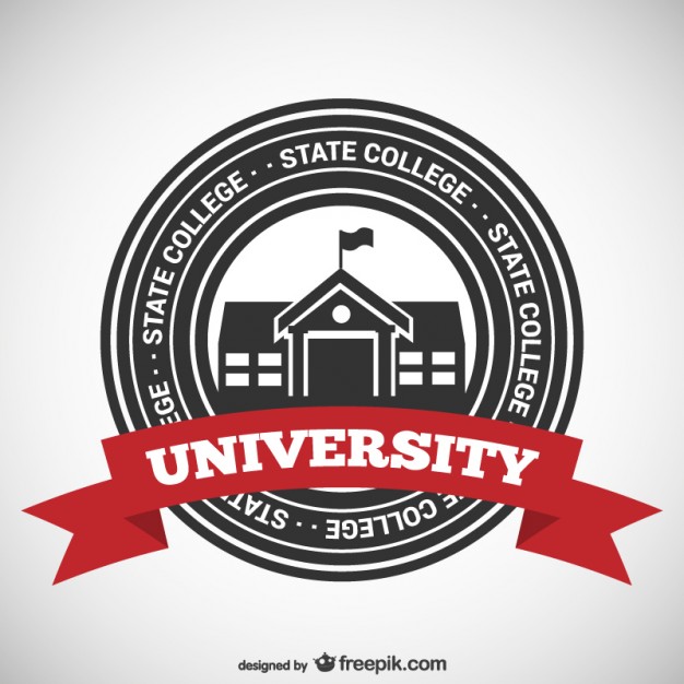 626x626 State College Badge Free Vector