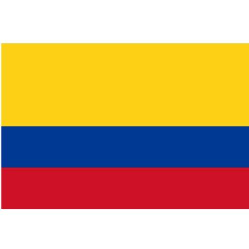 500x500 Flag Of Colombia Vector