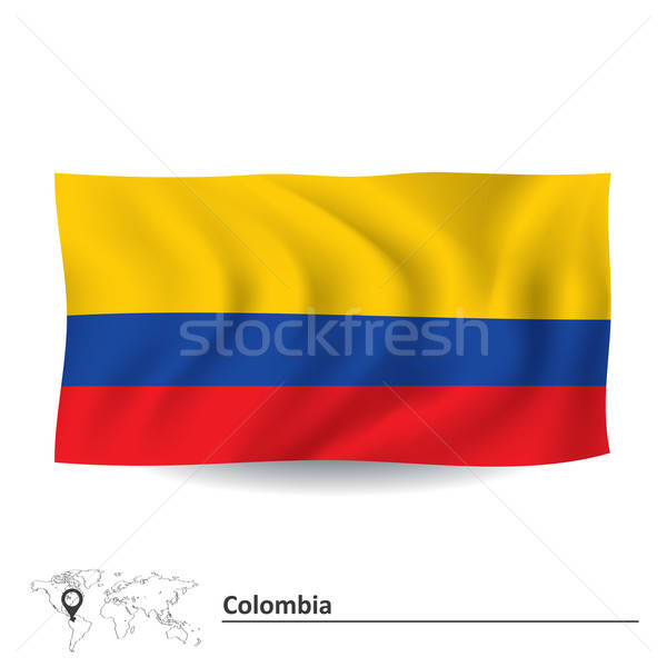 600x600 Flag Of Colombia Vector Illustration Ojal