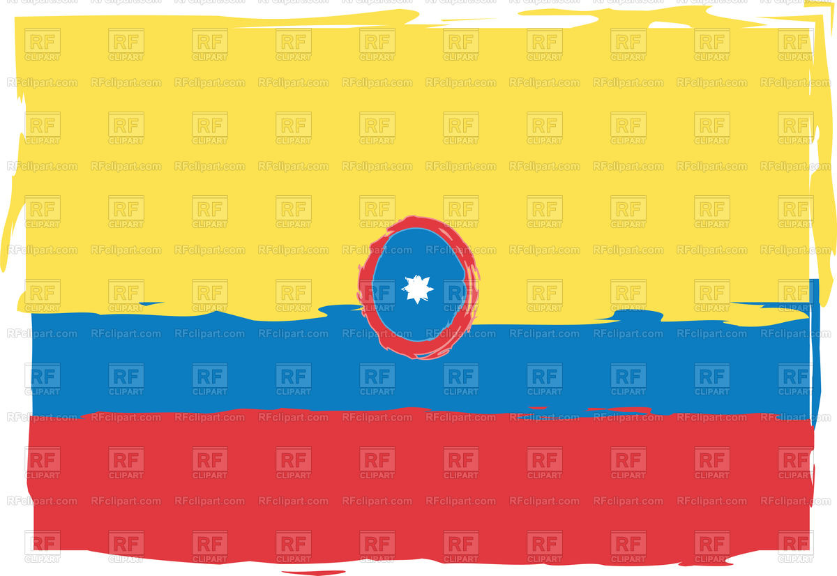 1200x826 Abstract Colombia Flag Vector Image Of Flags Ribbons Aroastock