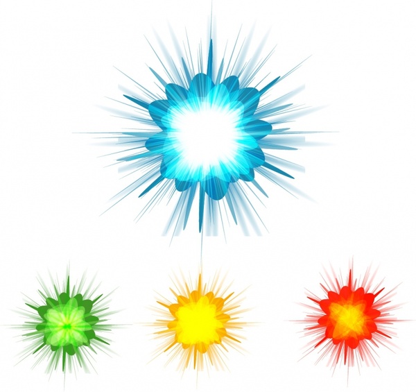 Color Burst Background Set Free Vector In Adobe Illustrator 600x565 Color Burst Background Set Free Vector In Adobe Illustrator