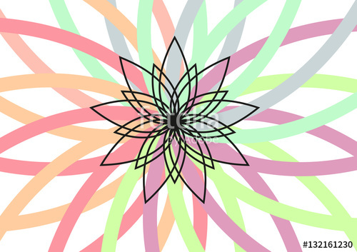 Color Explosion Background, Lotus Flower Vector Illustration, Logo 500x353 Color Explosion Background, Lotus Flower Vector Illustration, Logo