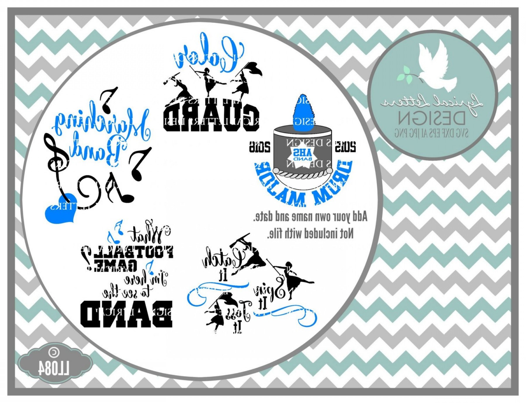 1800x1380 Color Guard Silhouette Vector Catchsplace