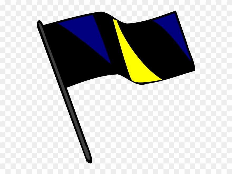 880x660 Color Guard Flag Vector Clipart
