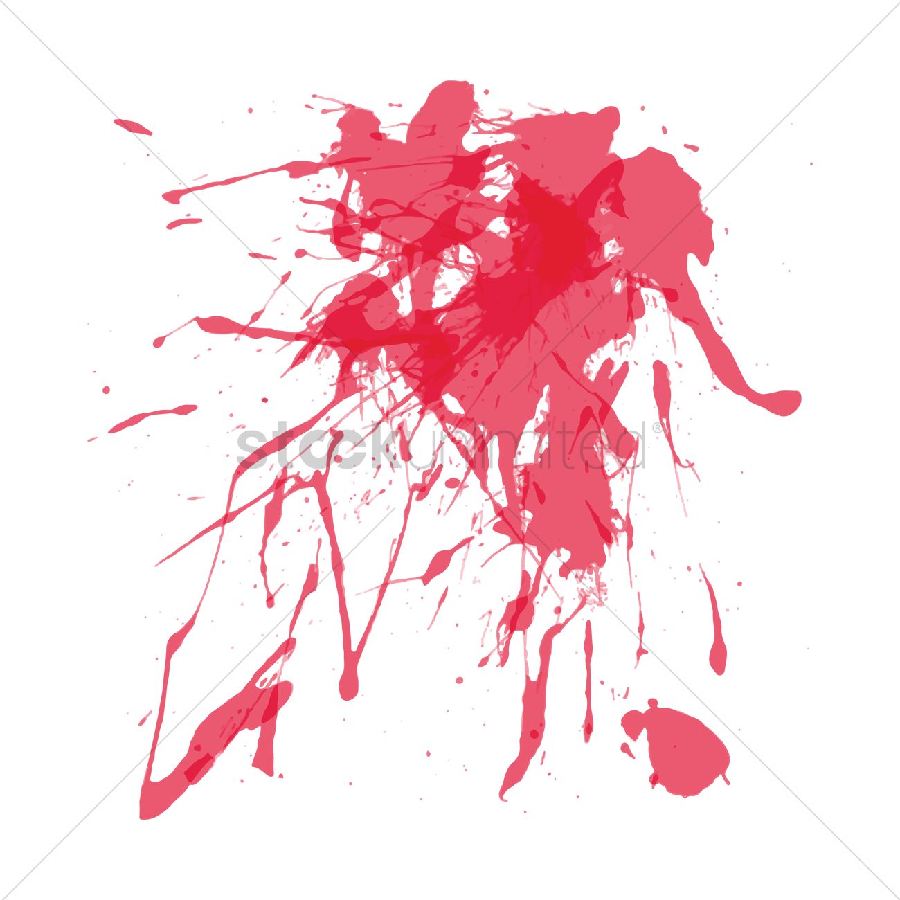 Color Splash Vector Image 1300x1300 Color Splash Vector Image