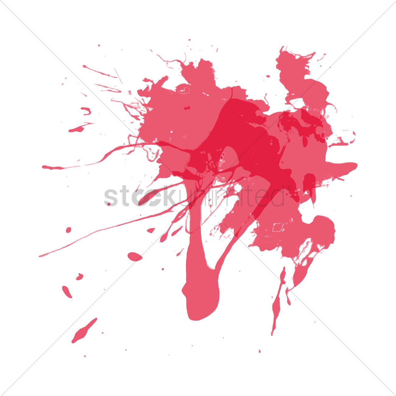 Color Splash Vector Image 1300x1300 Color Splash Vector Image