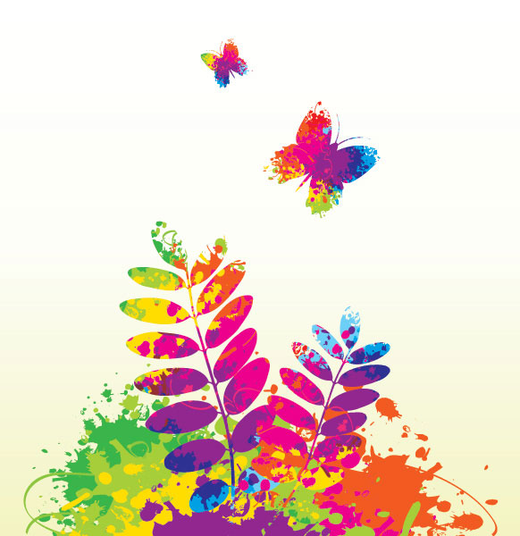 Splashes Of Color Pattern Free Vectors Ui Download 582x600 Splashes Of Color Pattern Free Vectors Ui Download