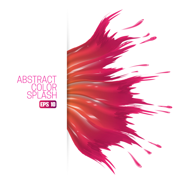 White Background And Abstract Color Splash Vector Material Free 600x600 White Background And Abstract Color Splash Vector Material Free