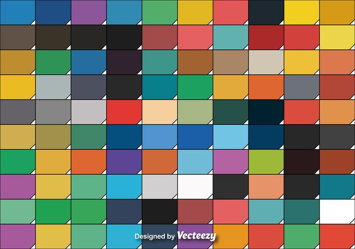 Cool Set Of One Hundred Vector Color Swatches 700x490 Cool Set Of One Hundred Vector Color Swatches