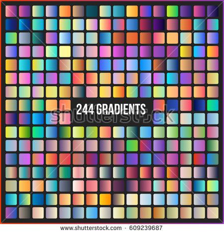 Set Of Gradients Color Combinations Ideas Color Swatches 450x470 Set Of Gradients Color Combinations Ideas Color Swatches