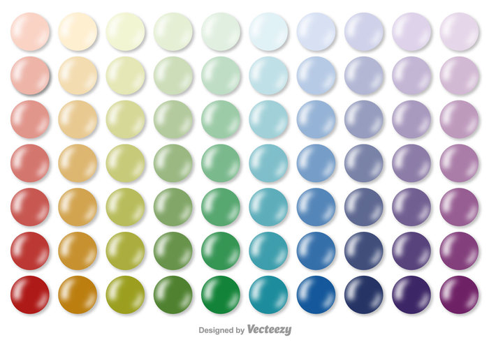 Vector Color Swatches Collection 700x490 Vector Color Swatches Collection