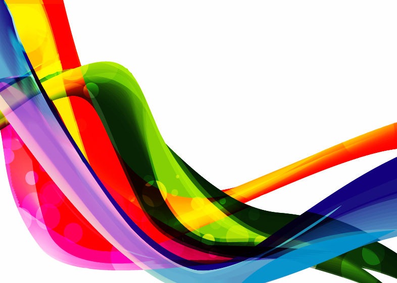 786x561 Color Wave Abstract Background Vector Graphic Free Vector