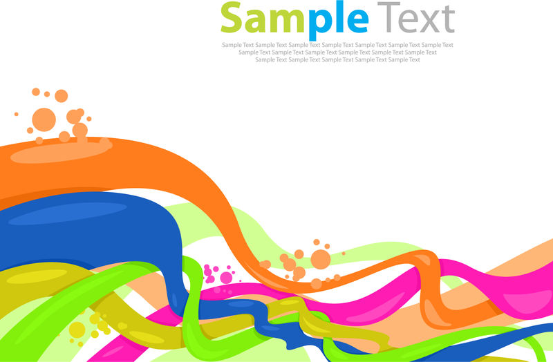 800x524 Color Wave Vector