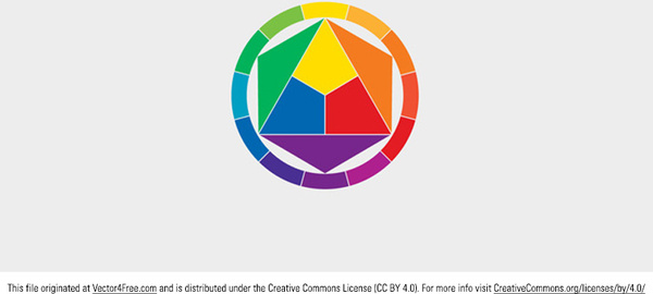 600x270 Color Wheel Free Vector In Adobe Illustrator