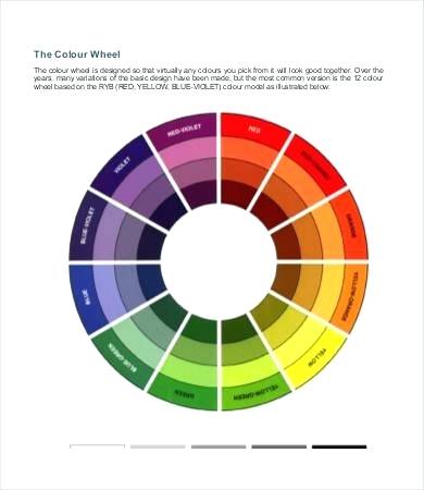 390x450 Pantone Color Wheel