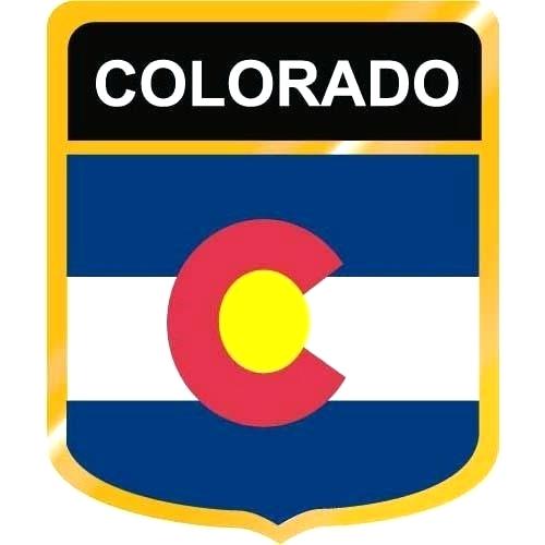 500x500 Flag Wall Art Colorado Vector Free