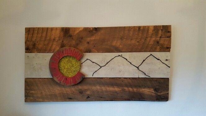 664x374 Colorado Flag Art Porque