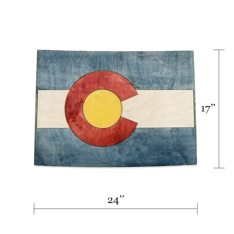 800x800 Colorado Flag Art