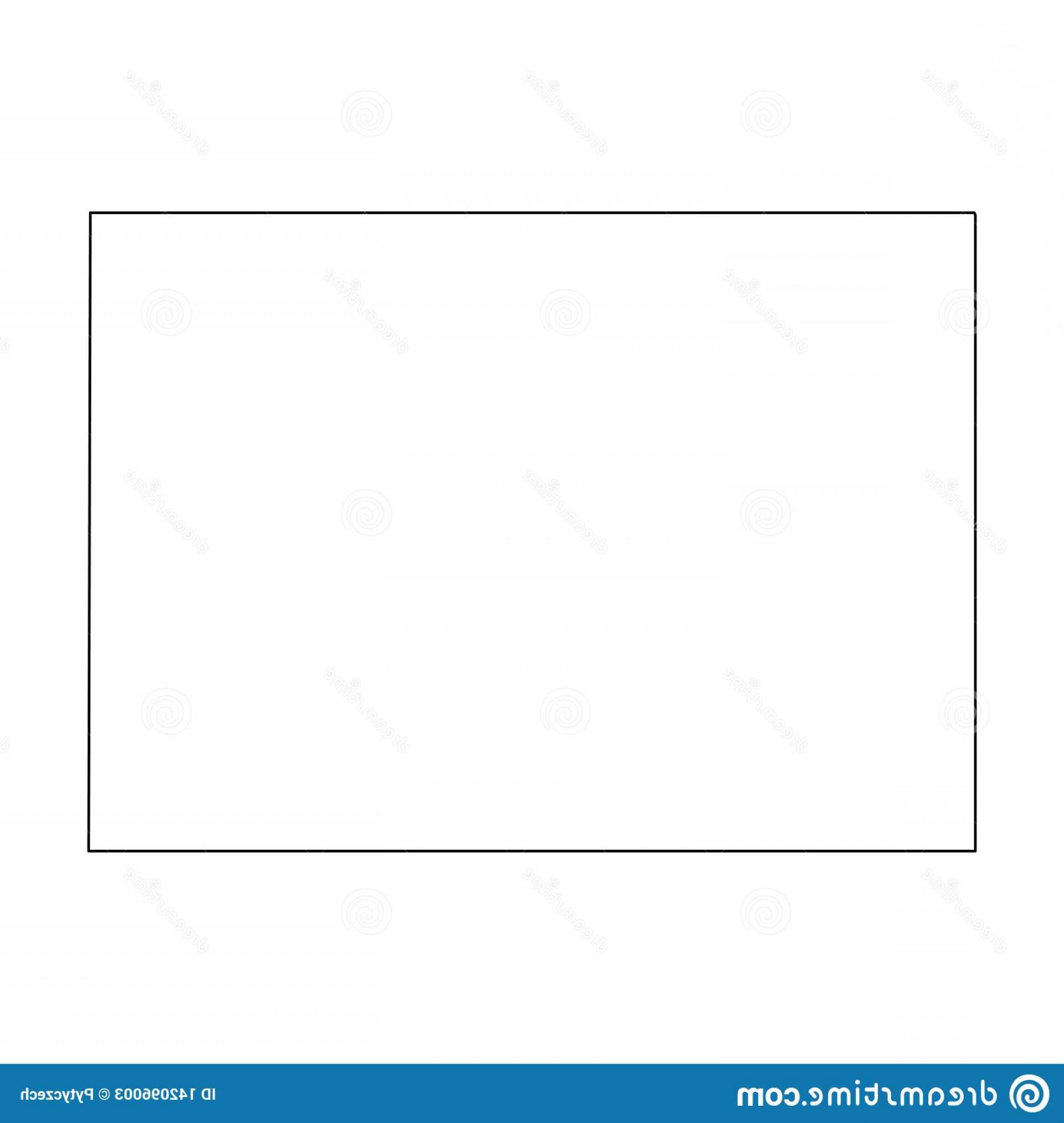 1920x2026 Colorado State Usa Solid Black Outline Map Country Area Simple