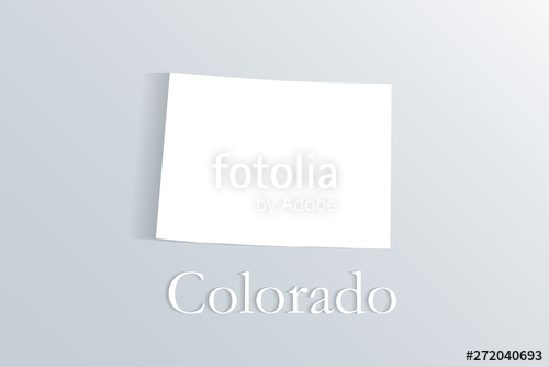 500x334 Colorado Map Stock Image And Royalty Free Vector On Fotolia